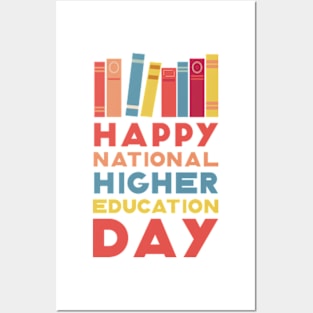 NATIONAL HIGHER EDUCATION DAY Posters and Art